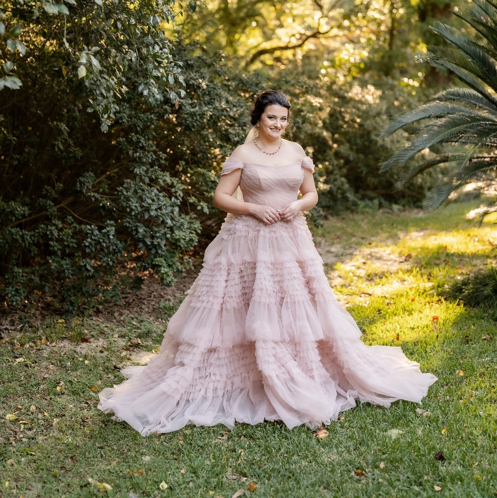 Pink ruffle it's Milla dress - Picture 3 of 4
